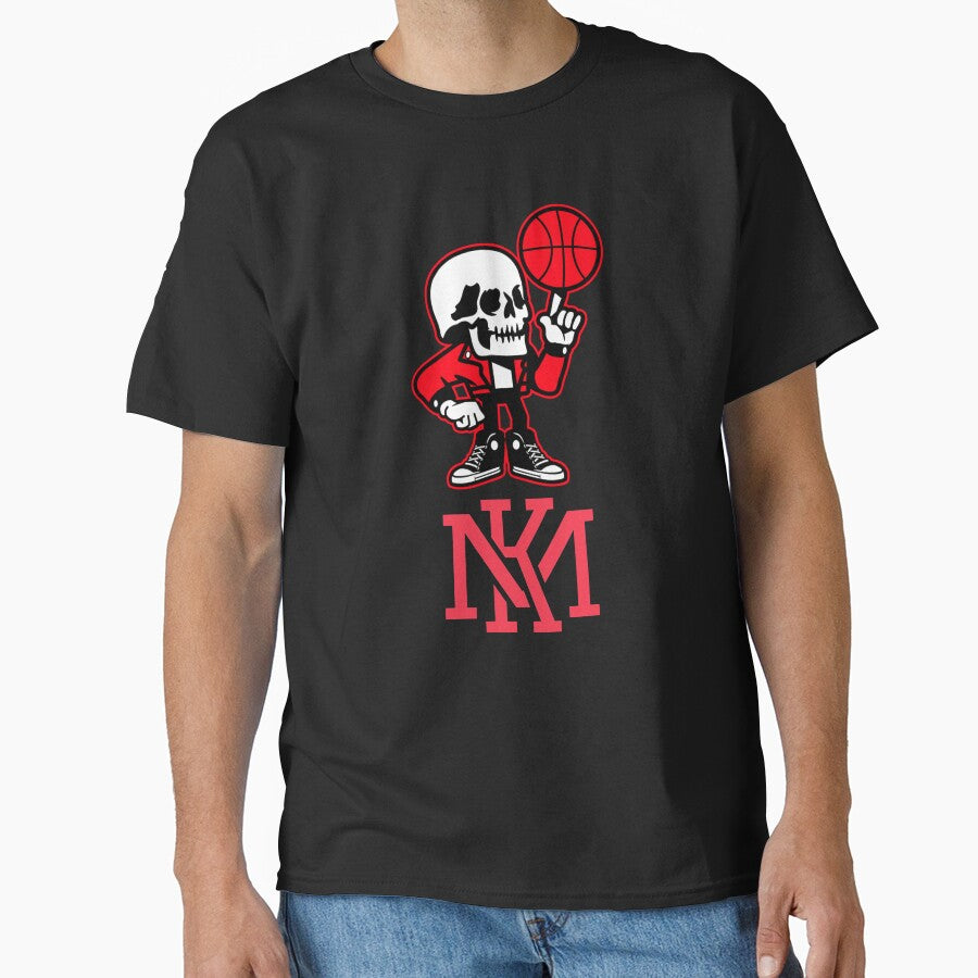MK Graffiti Skull Head Basketball Player by darknessjeff86 T-Shirts, Hoodie, Sweatshirt | BlankRebels.com (Image 1)