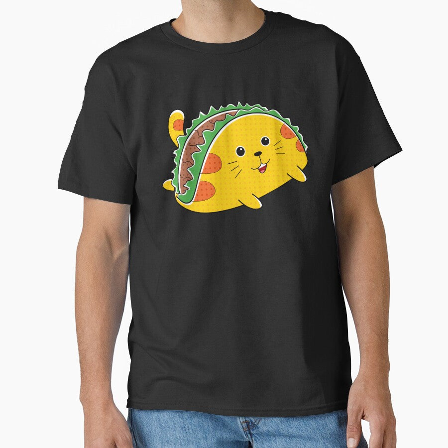 Yummy Kawaii Cat Taco by PosterpartyCo