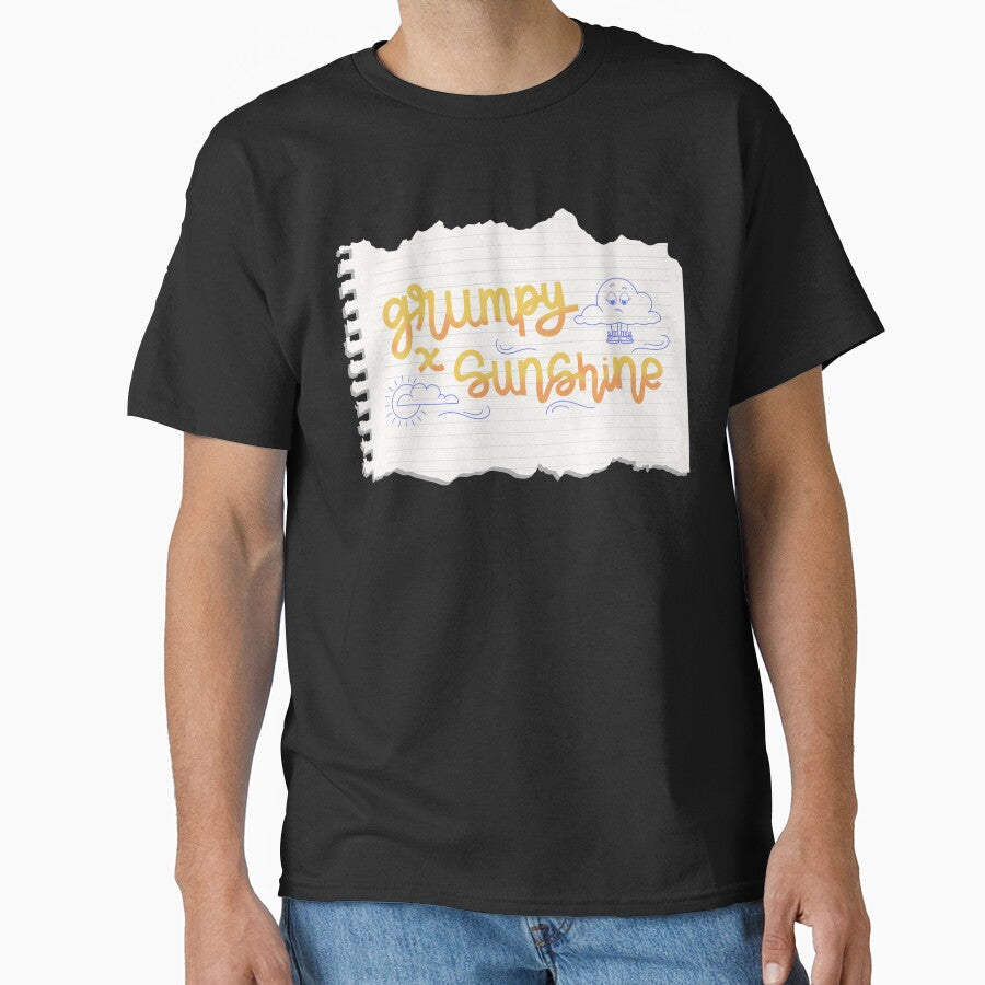 Grumpy Sunshine Romance Trope by CaitlinCherise T-Shirts, Hoodie, Sweatshirt | BlankRebels.com (Image 1)