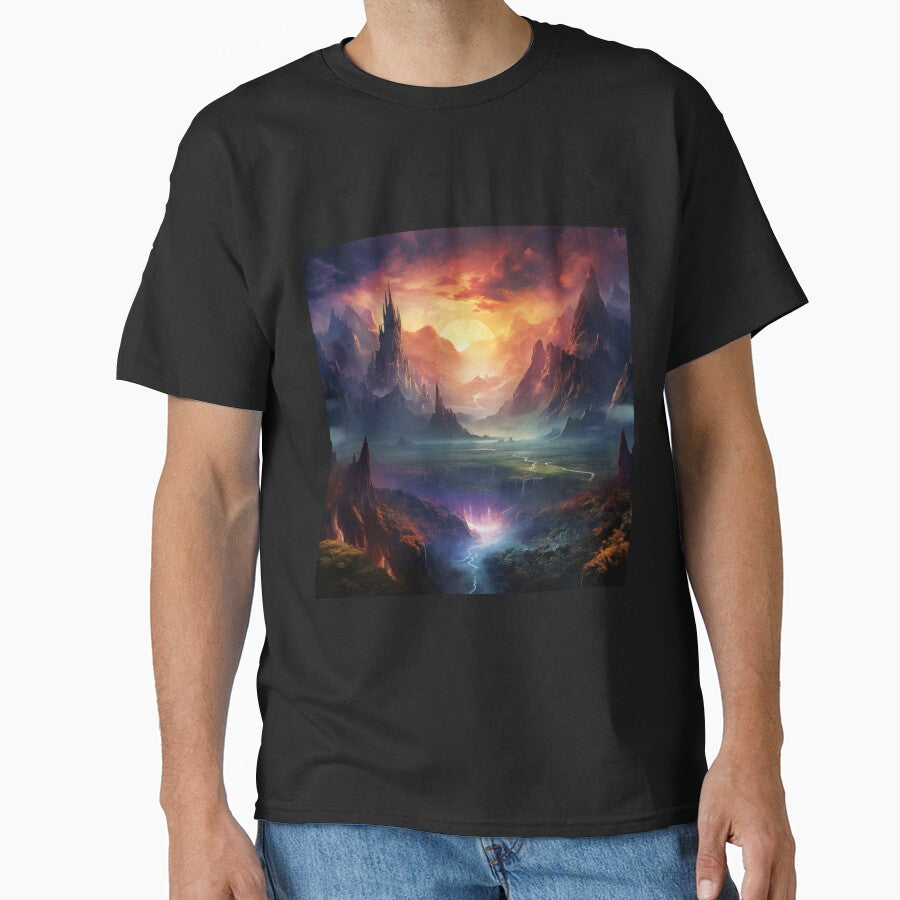 Fantasy Landscape World Magic T-Shirts, Hoodie, Sweatshirt