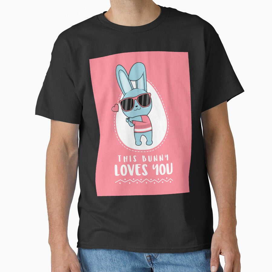 This Bunny Loves You Easter Bunny design by boopsblunt