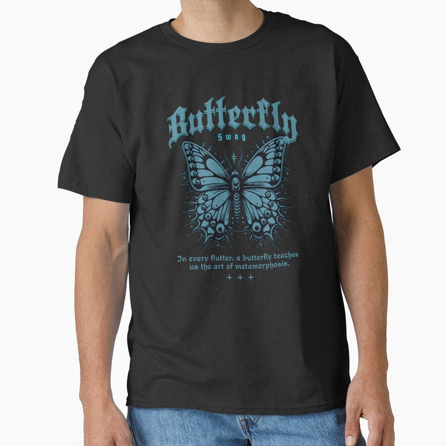 Enjoy The Butterflies Swag Butterfly Lover by Odetee T-Shirts, Hoodie, Sweatshirt | BlankRebels.com (Image 1)