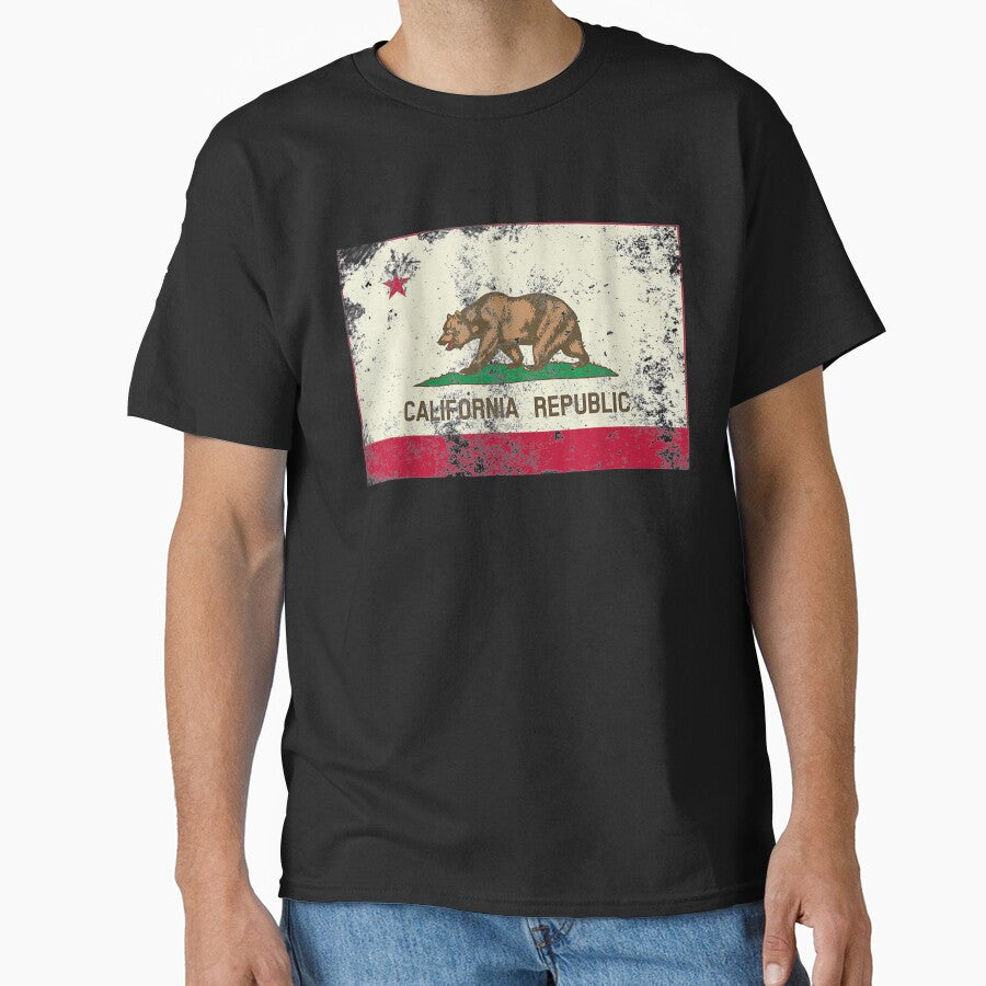 Vintage California Republic | I Love CA - Cali Life by DailonisDumpji T-Shirts, Hoodie, Sweatshirt (Image 1)