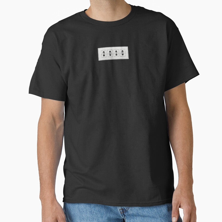 2026 Departure Board Typography Art by trepiu T-Shirts, Hoodie, Sweatshirt | BlankRebels.com (Image 1)