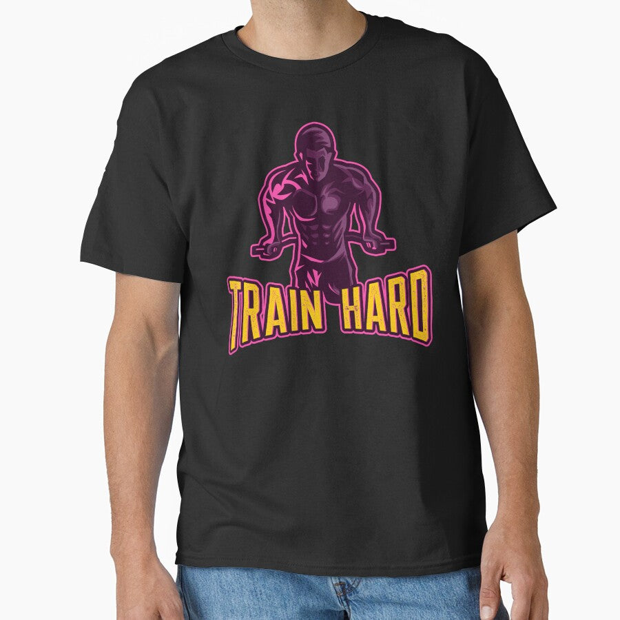 TRAIN HARD by MJ96-PRO T-Shirts, Hoodie, Sweatshirt | BlankRebels.com (Image 1)