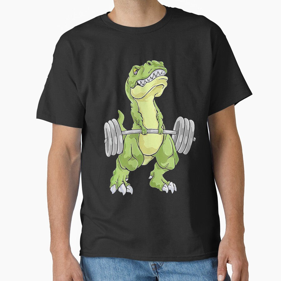 WEIGHT LIFTING Dinosaur Funny gift by Faulkshop2 T-Shirts, Hoodie, Sweatshirt | BlankRebels.com (Image 1)