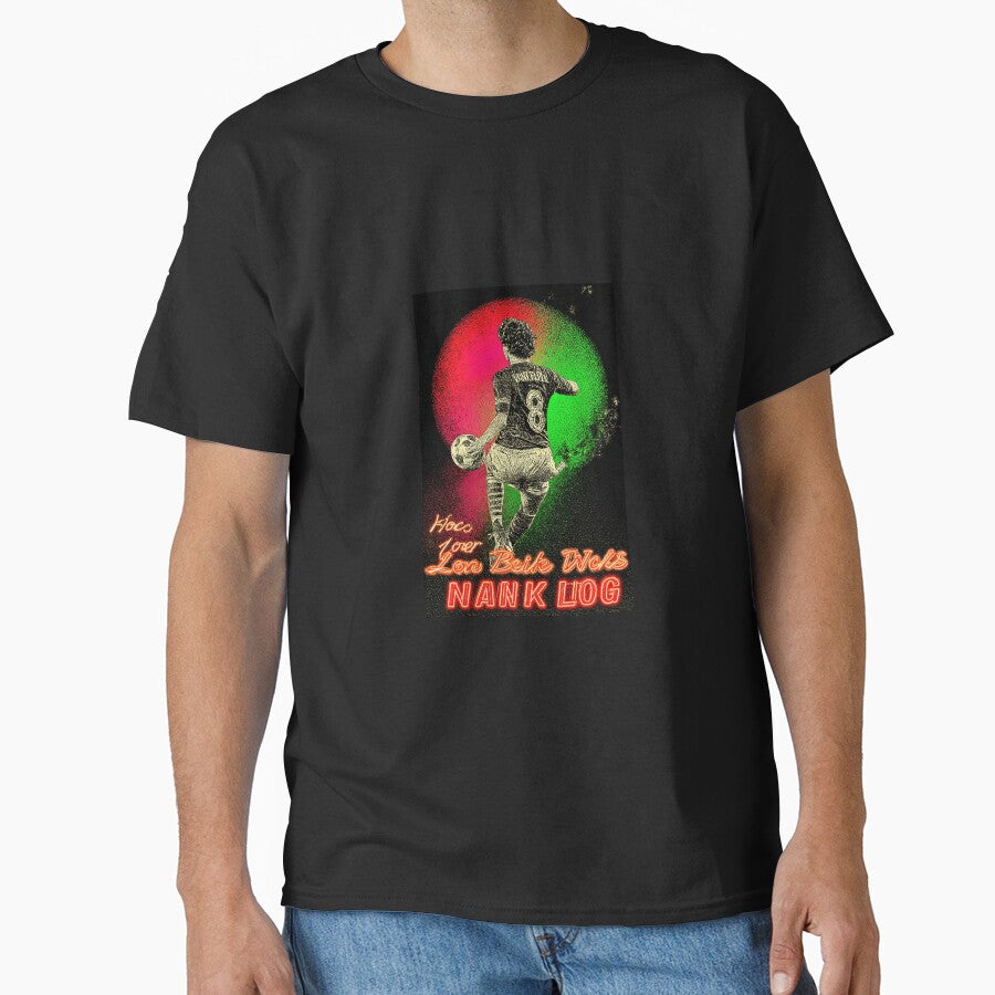 Retro Neon Soccer Player – 80s Vaporwave Football Art by Cairo-Ink T-Shirts, Hoodie, Sweatshirt | BlankRebels.com (Image 1)