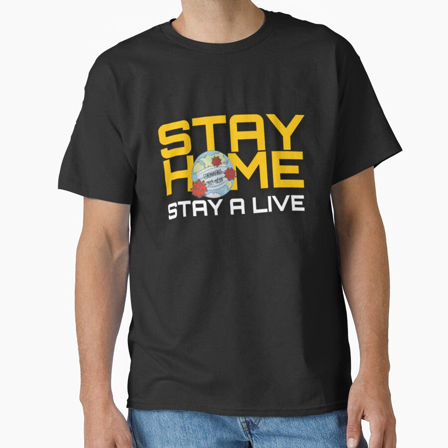 Stay Home  Work From Home by JurrienAanholt T-Shirts, Hoodie, Sweatshirt | BlankRebels.com (Image 1)