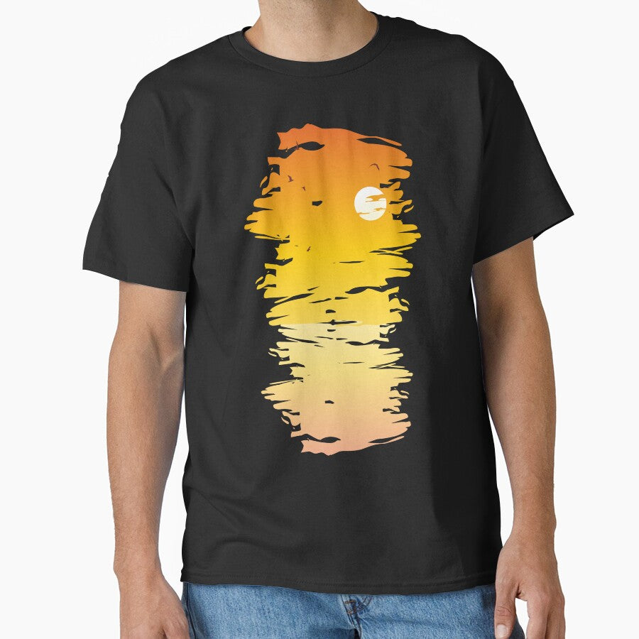 Sunset design, suitable design for sunset lovers by ZAKARIA-TCH T-Shirts, Hoodie, Sweatshirt | BlankRebels.com (Image 1)