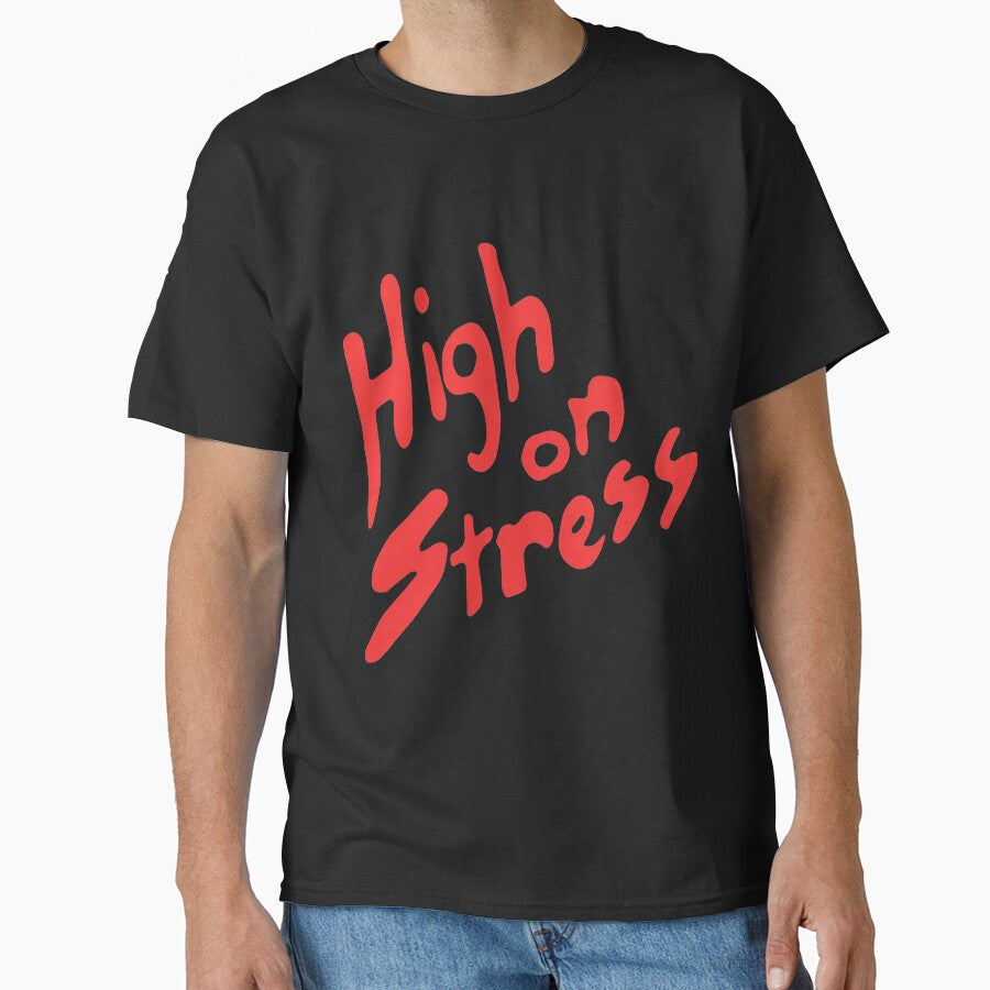 Revenge Of The Nerds High On Stress Apparel White nerd by ChadRhodesia T-Shirts, Hoodie, Sweatshirt (Image 1)