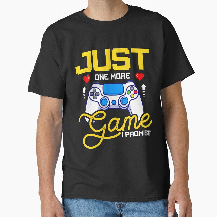 Just One More Game - Gamer's Passion by kowaldtlbung T-Shirts, Hoodie, Sweatshirt | BlankRebels.com (Image 1)