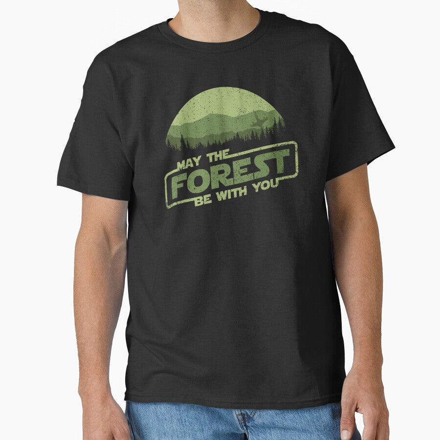 May The Forest Be With You by kg07 T-Shirts, Hoodie, Sweatshirt | BlankRebels.com (Image 1)