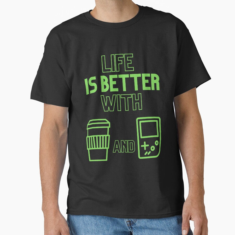 Life Is Better Coffee Gaming T-Shirts, Hoodie, Sweatshirt