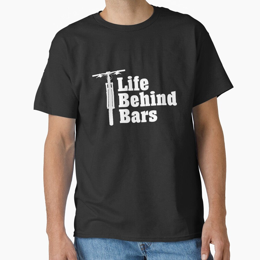 Life Behind Bars Bicycle Mountain Bike by OneMTB T-Shirts, Hoodie, Sweatshirt | BlankRebels.com (Image 1)