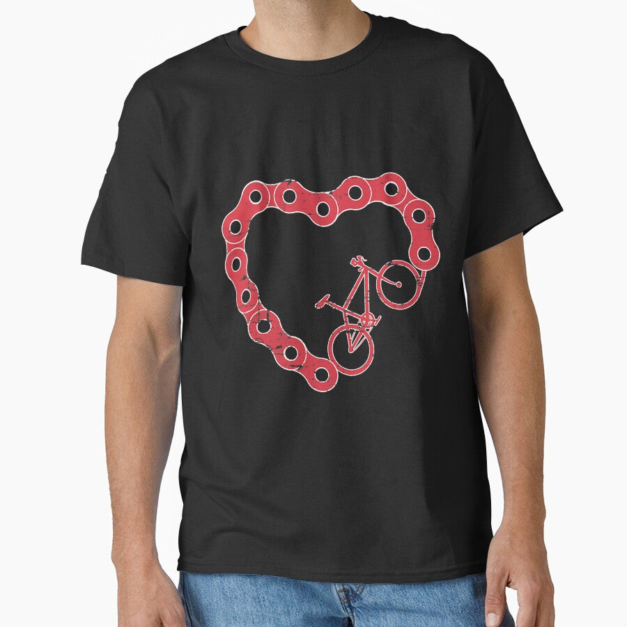 Mountain Bikecyclist Valentines by unassertive19 T-Shirts, Hoodie, Sweatshirt | BlankRebels.com (Image 1)