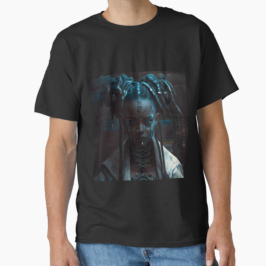 Mystic Cyberpunk Priestess by EssonDigital