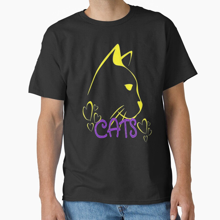 Aesthetic  Lovable  Cat Design for the Cat Lover, nr 3,  Fulltime Cat Mom. by Adri Barnard T-Shirts, Hoodie,... (Image 1)