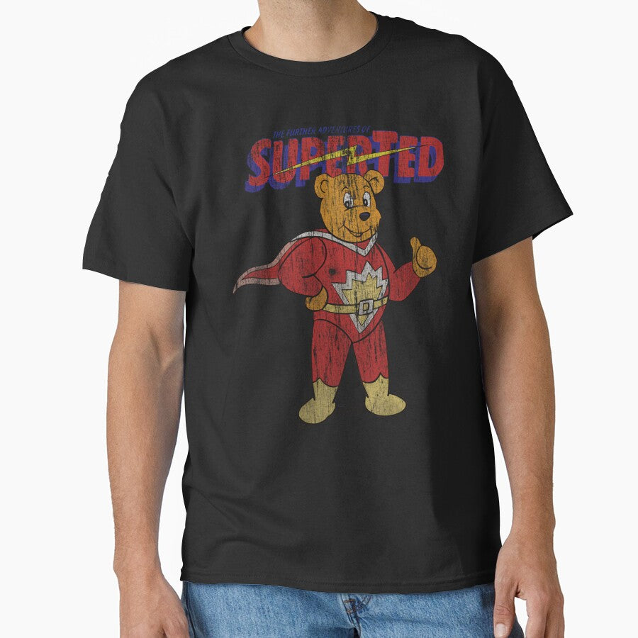 The Further Adventure Of Super-Ted 80S Vintage by LoyTrantow T-Shirts, Hoodie, Sweatshirt | BlankRebels.com (Image 1)