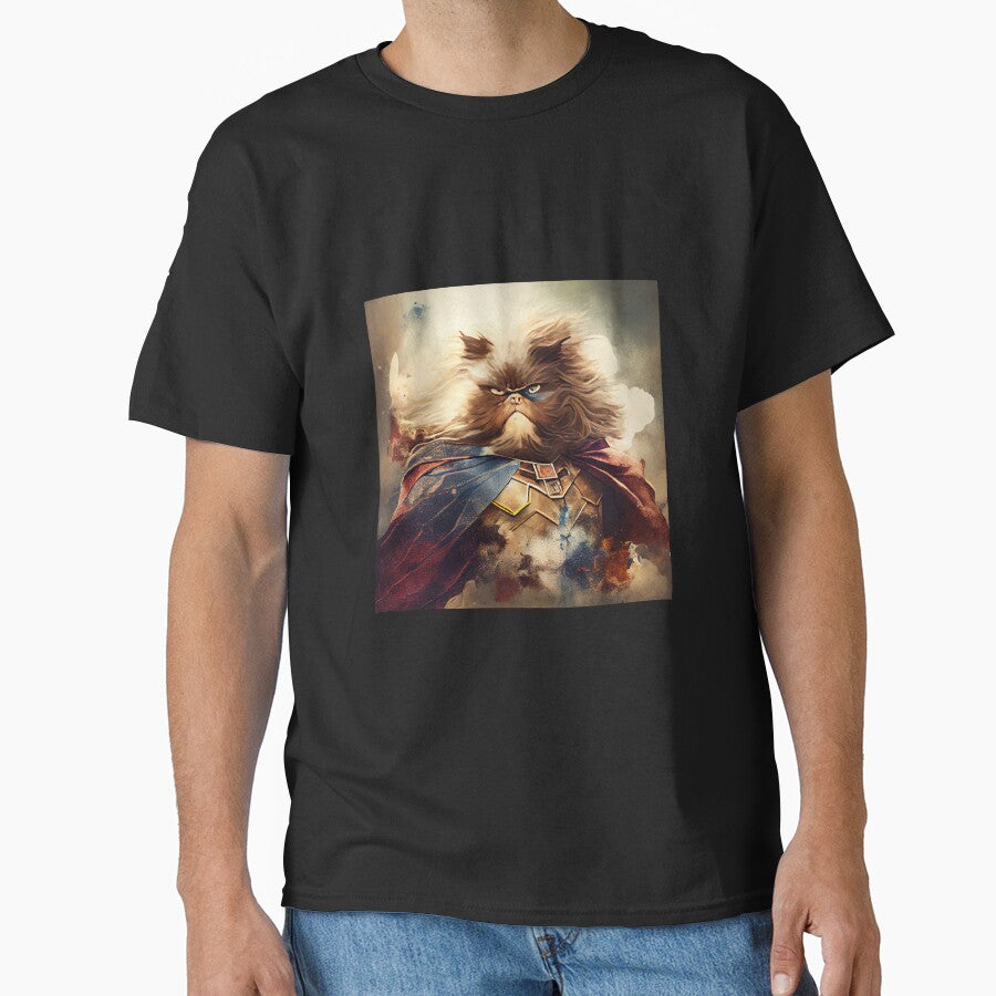 Persian Cat Superhero by EmilyDayDreams T-Shirts, Hoodie, Sweatshirt | BlankRebels.com (Image 1)