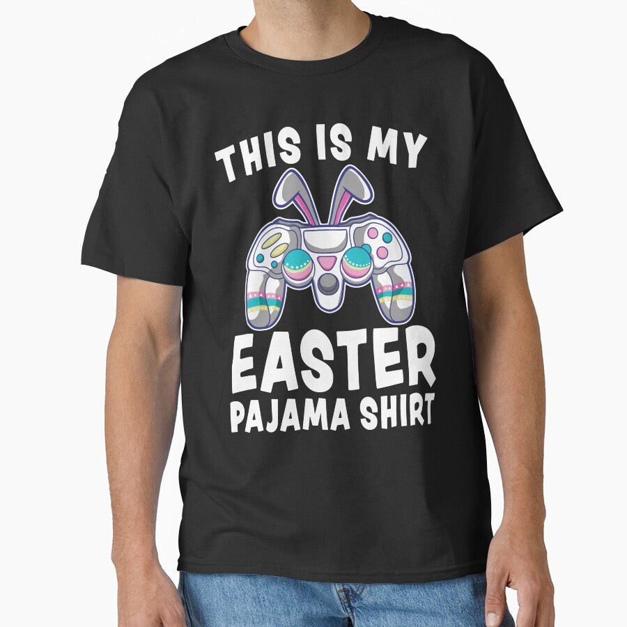 Video Game Easter Gamer Controller Bunny Ears by RandomStuffShop T-Shirts, Hoodie, Sweatshirt | BlankRebels.com (Image 1)