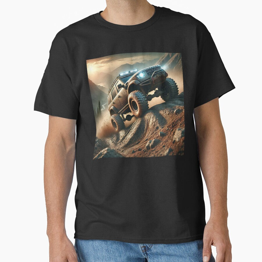 Mountain Car by AwesomeDigiShop T-Shirts, Hoodie, Sweatshirt | BlankRebels.com (Image 1)