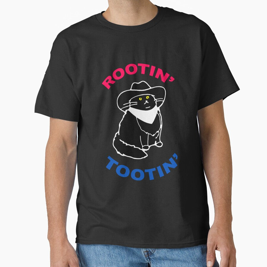 Funny Rootin Tootin cat by Lovely Wall Art T-Shirts, Hoodie, Sweatshirt | BlankRebels.com (Image 1)