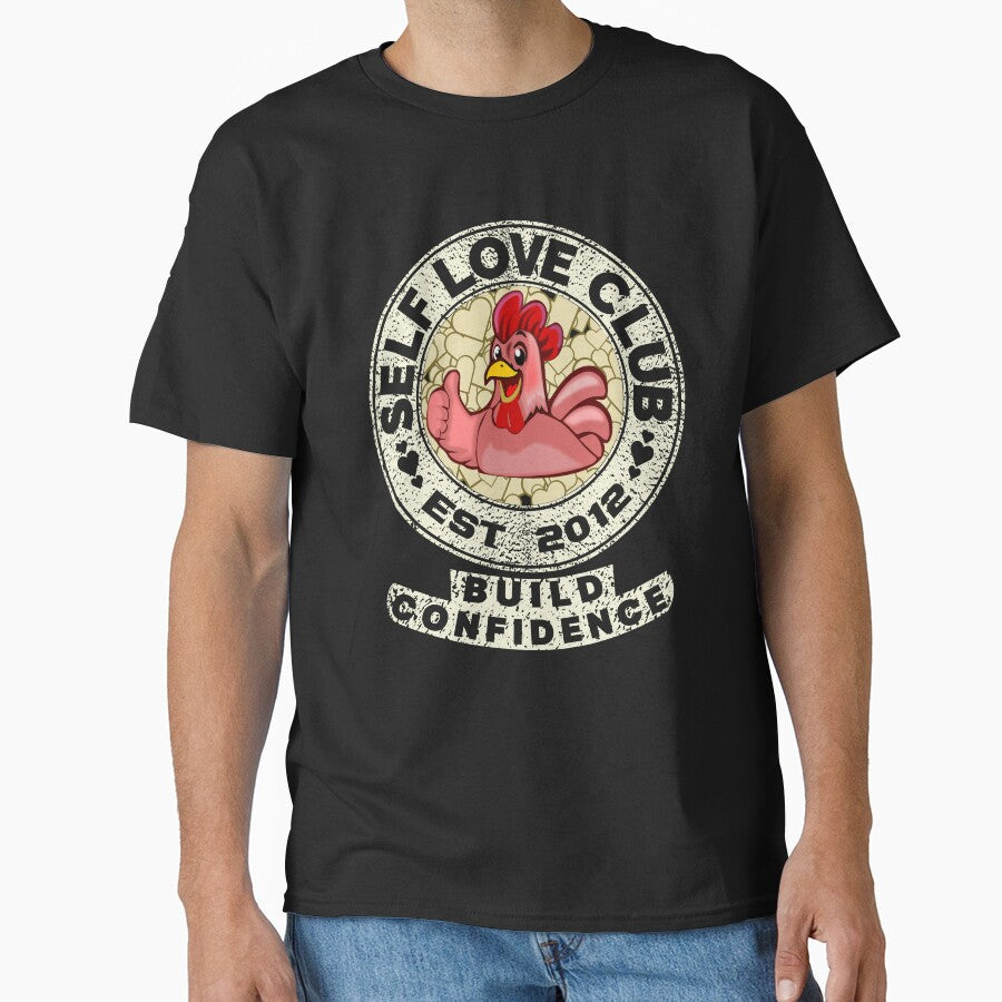 Self Love Club Build Confidence by DNC1134 T-Shirts, Hoodie, Sweatshirt | BlankRebels.com (Image 1)