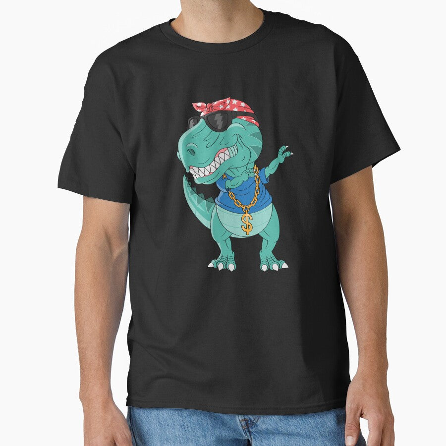 Cool T-Rex dabbing by kalud-zoldyck T-Shirts, Hoodie, Sweatshirt | BlankRebels.com (Image 1)