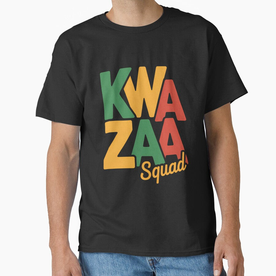 Kwanzaa Squad Celebration Kwanzaa Family Matching by EllenJast T-Shirts, Hoodie, Sweatshirt | BlankRebels.com (Image 1)