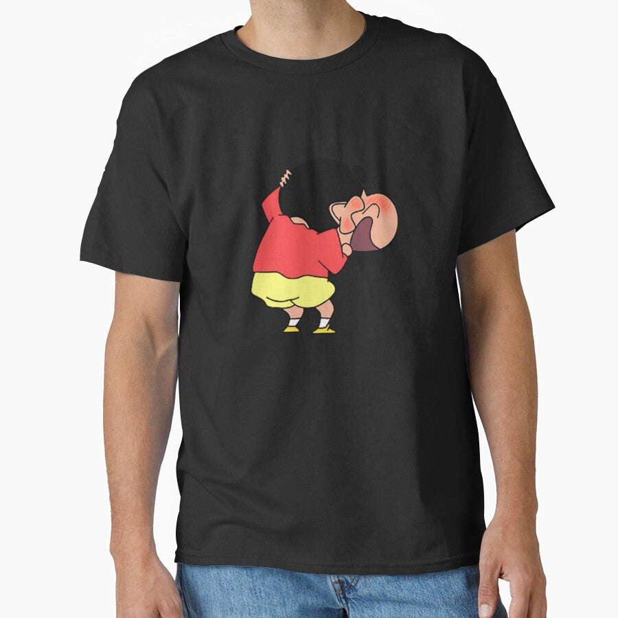 Shin chan blushing by Sellystickers