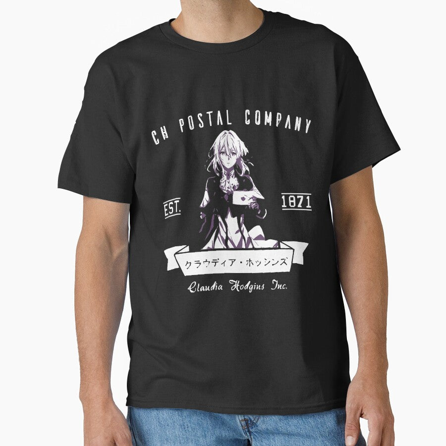 Violet Evergarden - CH Postal Company Anime Shirt by Calico812 Hoodie, Sweatshirt | BlankRebels.com (Image 1)