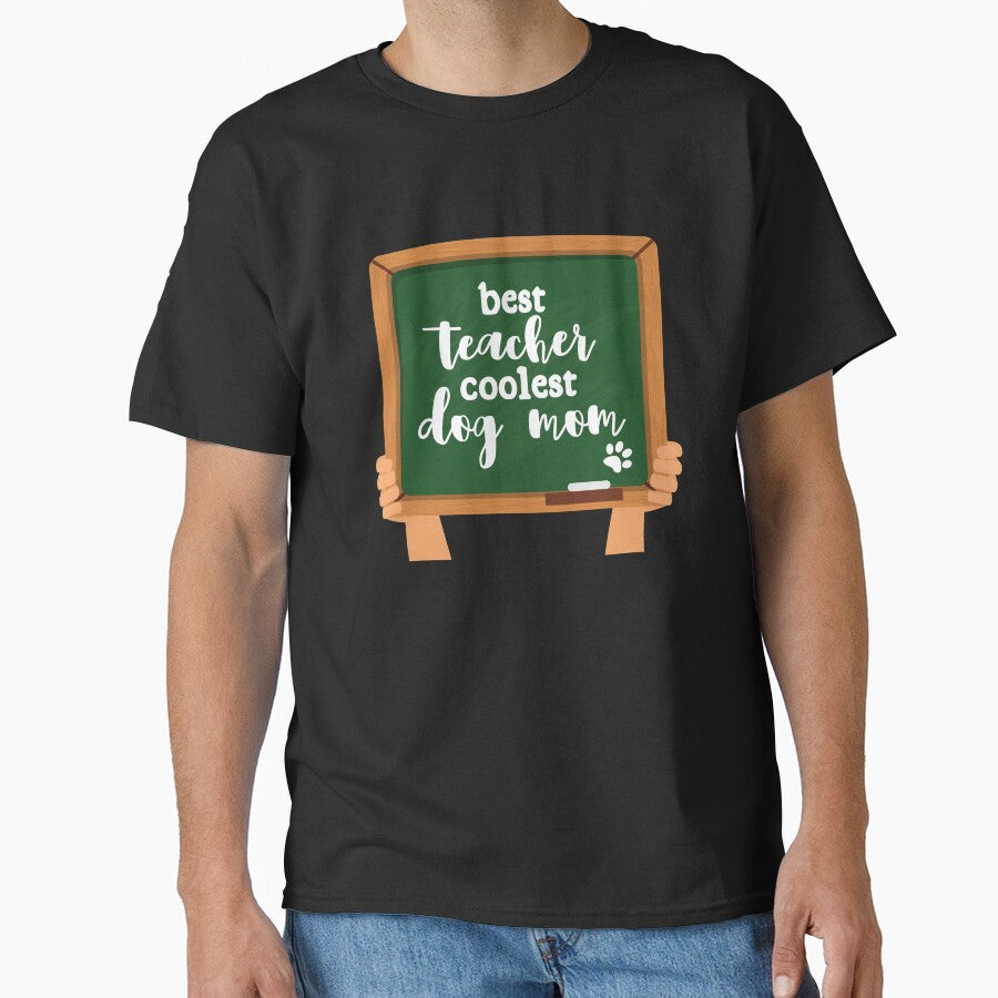 Teacher Dog Mom by givemedogs T-Shirts, Hoodie, Sweatshirt | BlankRebels.com (Image 1)