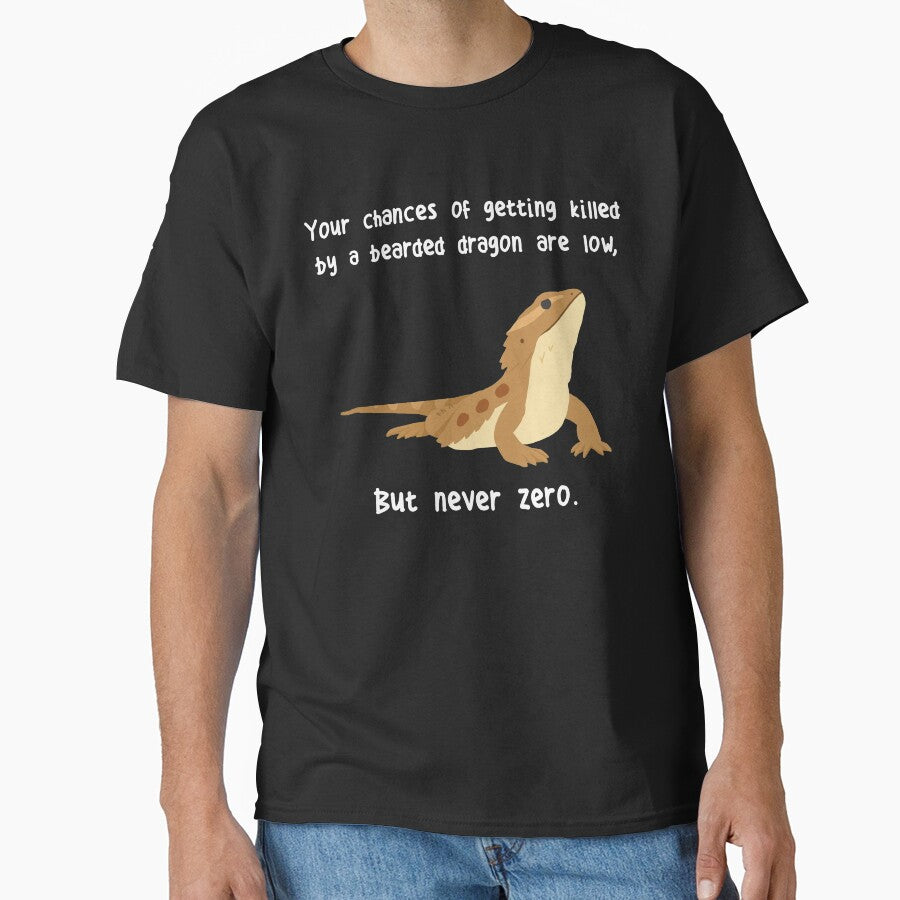Never Zero Bearded Dragon by Clara Hollins T-Shirts, Hoodie, Sweatshirt | BlankRebels.com (Image 1)
