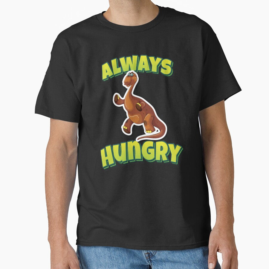 Always Hungry Mamenchisaurus Dinosaur by FiveNiches T-Shirts, Hoodie, Sweatshirt | BlankRebels.com (Image 1)