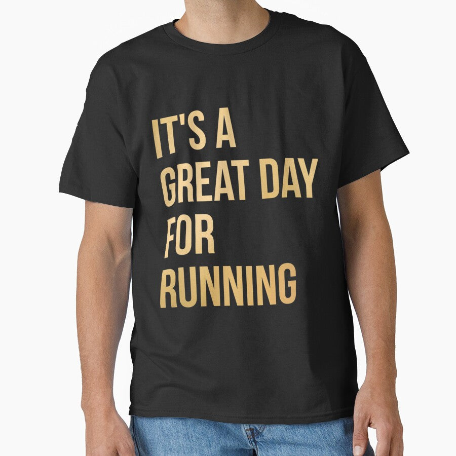 It's a Great Day for Running in Gol| Perfect Gift by sherricam T-Shirts, Hoodie, Sweatshirt | BlankRebels.com (Image 1)