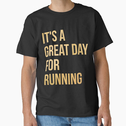 It's a Great Day for Running in Gol| Perfect Gift by sherricam T-Shirts, Hoodie, Sweatshirt | BlankRebels.com (Image 1)