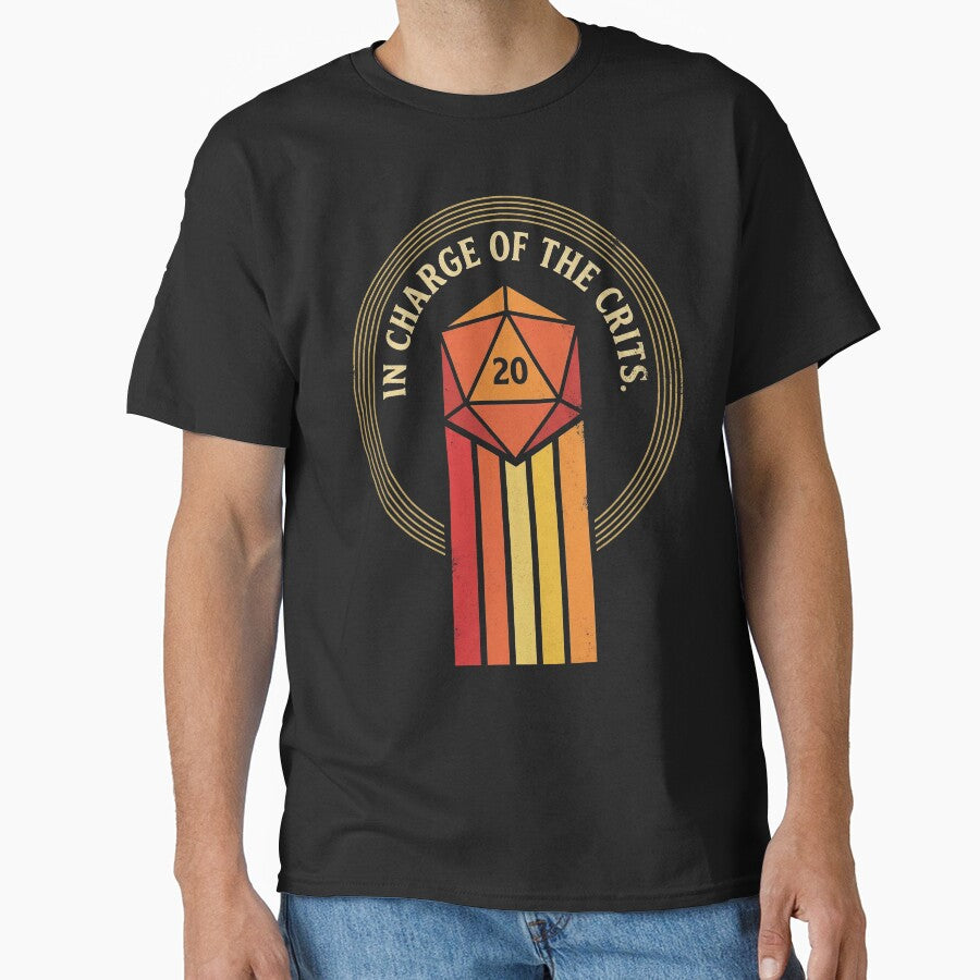 In Charge of the Crits D20 by AdyKurniawan T-Shirts, Hoodie, Sweatshirt | BlankRebels.com (Image 1)