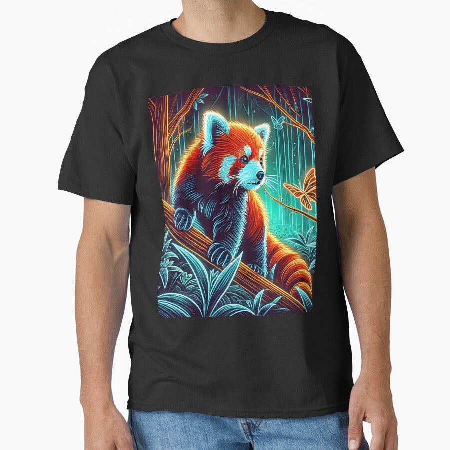 Red Panda Art #17 | Red Panda Lovers by ksgraphics222 T-Shirts, Hoodie, Sweatshirt | BlankRebels.com (Image 1)