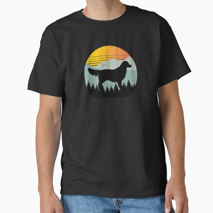 Vintage Retro Sun Golden Retriever Dog Gift by Guarddogdrive T-Shirts, Hoodie, Sweatshirt | BlankRebels.com (Image 1)
