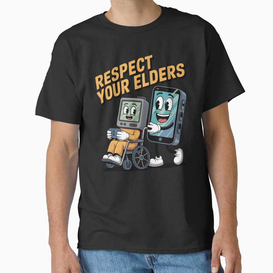 Respect Your Elders Gaming Control Retro – Retro Gamer Pride by Redgiant87x T-Shirts, Hoodie, Sweatshirt (Image 1)
