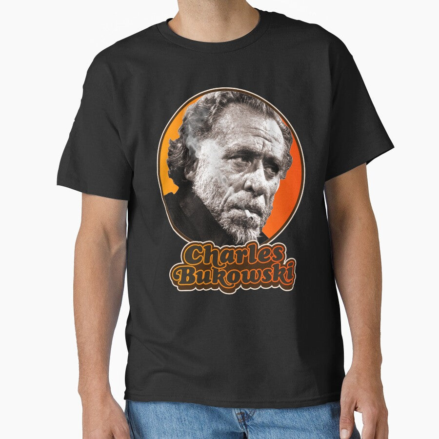 Retro Charles Bukowski Tribute by acquiesce13 T-Shirts, Hoodie, Sweatshirt | BlankRebels.com (Image 1)