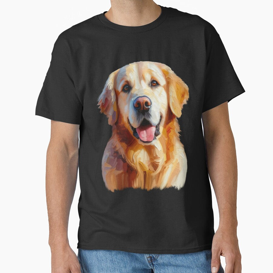 Golden Retriever 1 by Magnus Dahl T-Shirts, Hoodie, Sweatshirt | BlankRebels.com (Image 1)