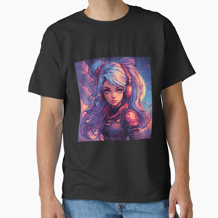 Retro cool Beautiful Girl by jimcaza T-Shirts, Hoodie, Sweatshirt | BlankRebels.com (Image 1)