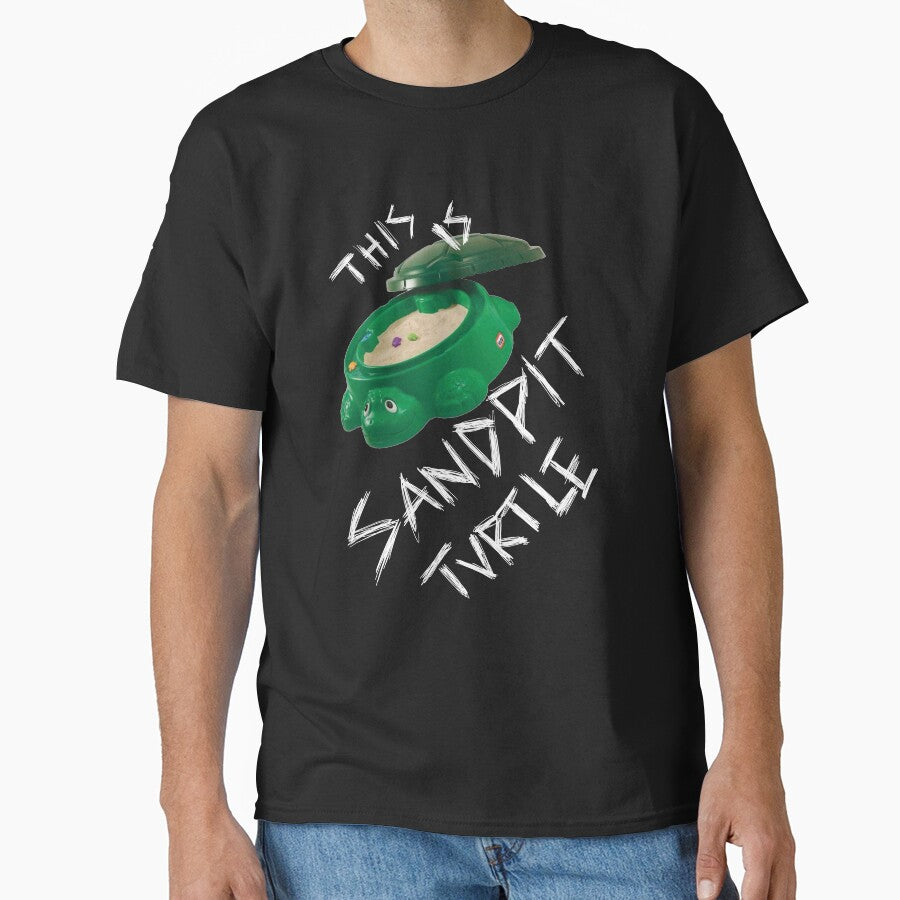 This Is Sandpit Turtle Bmth Meme White Black T-Shirts, Hoodie, Sweatshirt