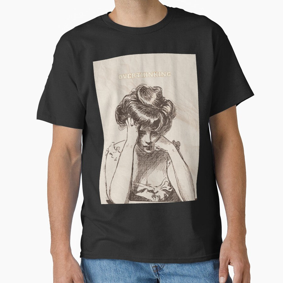 Overthinking by ElegantKsh T-Shirts, Hoodie, Sweatshirt | BlankRebels.com (Image 1)