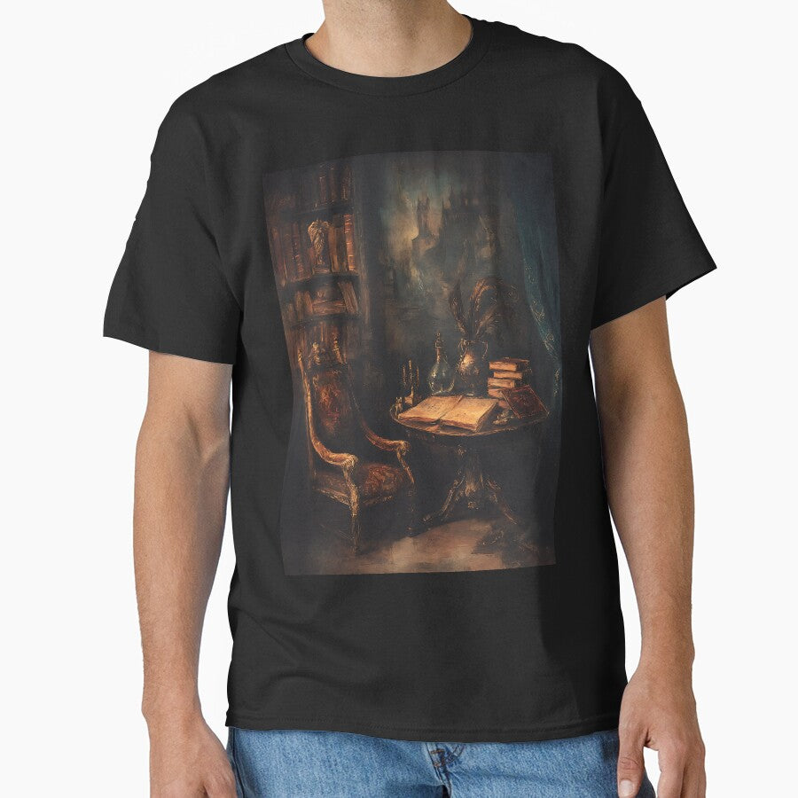 Dark Academia Classical Art by bapupa T-Shirts, Hoodie, Sweatshirt | BlankRebels.com (Image 1)