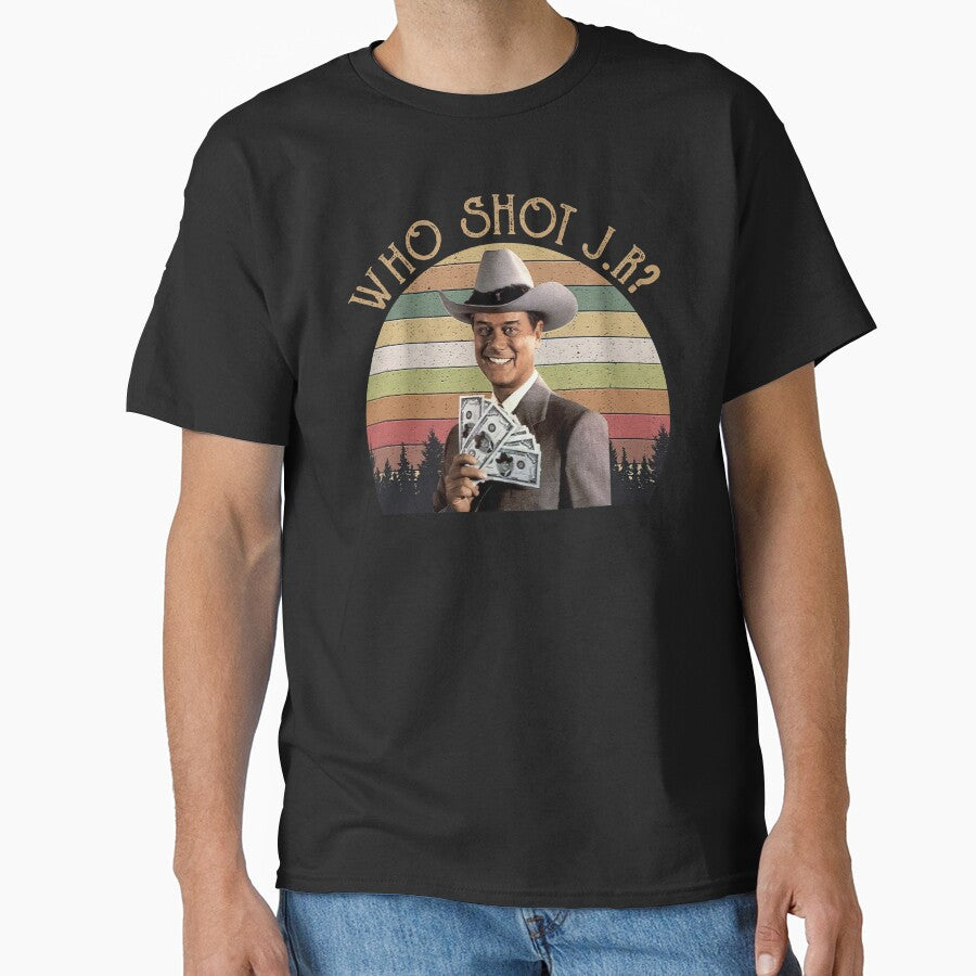 Who Shot Jr Vintage by araganponzoj T-Shirts, Hoodie, Sweatshirt | BlankRebels.com (Image 1)