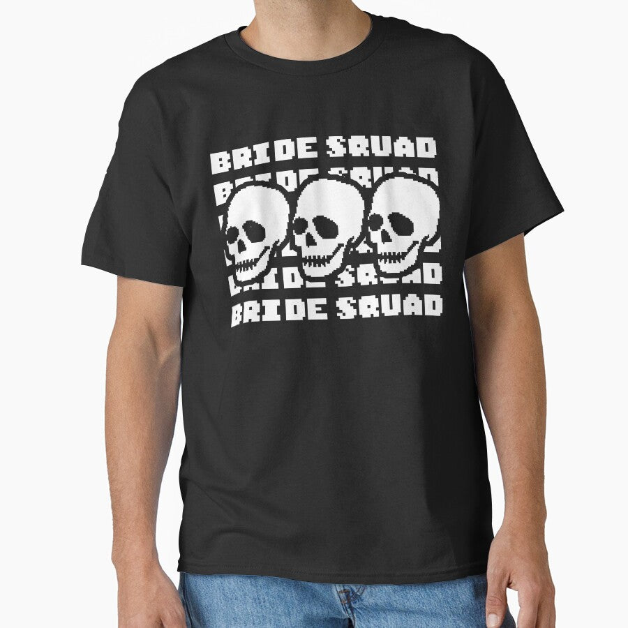 Halloween Bride Squad Skeleton by Hic21 T-Shirts, Hoodie, Sweatshirt | BlankRebels.com (Image 1)