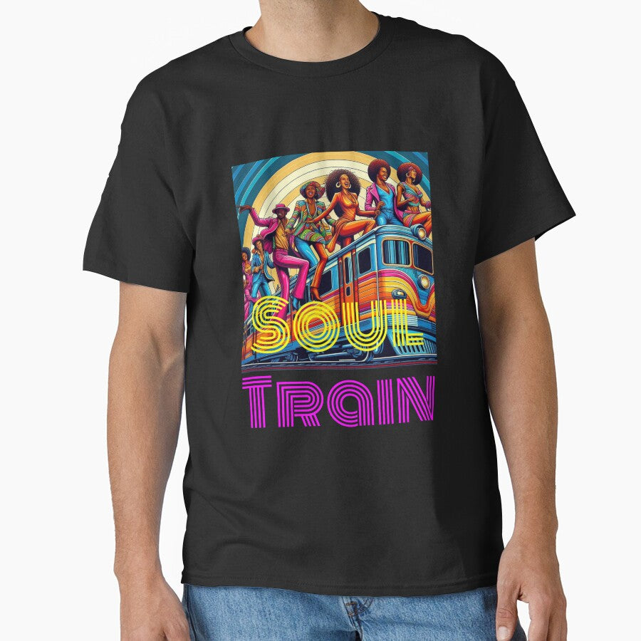 Soul Train Retro Style Energetic Dancers 70s to 90s by ShirtzTonight T-Shirts, Hoodie, Sweatshirt | BlankRebels.com (Image 1)