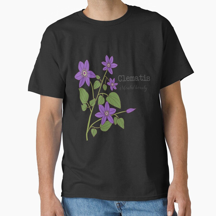 Clematis (mental beauty) by Becky-Marie T-Shirts, Hoodie, Sweatshirt | BlankRebels.com (Image 1)